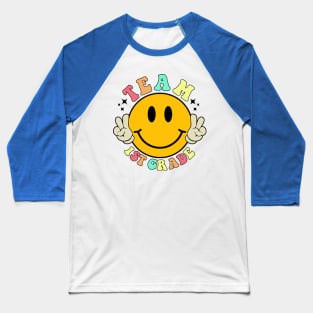 Team First Grade Smiley Baseball T-Shirt